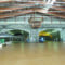 Infrastruktur/Unterkunft im grossen Hangar auf dem Flugplatz St. Stephan (hinter Halle Prospective Concepts)
